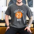 My Boy 21 Basketball Number 21 Jersey Basketball Mom Dad Men's Comfort Colors T-Shirt Pepper My Boy 21 Basketball Number 21 Jersey Basketball Mom Dad Men's Comfort Colors T-Shirt Pepper