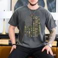 Camo Cat Treat Dealer American Flag US Cat Dad 4th Of July For Men Women Men's Comfort Colors T-Shirt Pepper