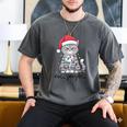 Cat Ew People Adult Humor Introvert Anti-Social Men's Comfort Colors T-Shirt Pepper