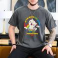 Cat Mom Loves Cats Dad Not In The Mood For People Introvert Men's Comfort Colors T-Shirt Pepper