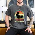 Cats Coffee & 3 People Tee Cute Font Introvert Humor Men's Comfort Colors T-Shirt Pepper Cats Coffee & 3 People Tee Cute Font Introvert Humor Men's Comfort Colors T-Shirt Pepper