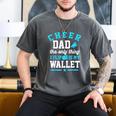 Cheer Dad Shirt Cheerleader Dad Cheerleading Competition Men Men's Comfort Colors T-Shirt Pepper