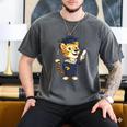 Cheetah Graduation Cute Kindergarten Elementary High School Men's Comfort Colors T-Shirt Pepper