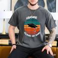 Class Of 2021 Done Senior Graduation Retro Sunset Men's Comfort Colors T-Shirt Pepper