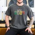 Class Of 2024 College High School Graduation Men's Comfort Colors T-Shirt Pepper