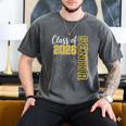 Class Of 2026 Senior 26 High School Graduation -Gold Men's Comfort Colors T-Shirt Pepper