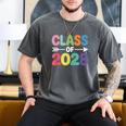 Class Of 2028 Colorful Graduation Men's Comfort Colors T-Shirt Pepper