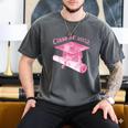 Class Of 2032 Senior 2032 Back To School 2032 Graduation Cap Men's Comfort Colors T-Shirt Pepper