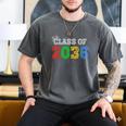 Class Of 2036 Grow With Me Graduation First Day Of School Men's Comfort Colors T-Shirt Pepper