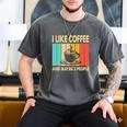 I Like Coffee And Maybe 3 People Introvert Anti-Social Men's Comfort Colors T-Shirt Pepper I Like Coffee And Maybe 3 People Introvert Anti-Social Men's Comfort Colors T-Shirt Pepper