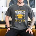 College 2021 Degree Graduation Graduate Men's Comfort Colors T-Shirt Pepper