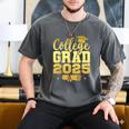 College Grad Class Of 2025 Senior Graduate Graduation Men's Comfort Colors T-Shirt Pepper
