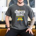 Computer Science Degree Graduation Senior Celebration Grad Men's Comfort Colors T-Shirt Pepper