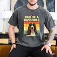 Cool Basset Hound For Men Dad Dog Basset Hound Lovers Men's Comfort Colors T-Shirt Pepper