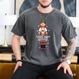 Cool Dad Nutcracker Christmas Family Matching Pajama Men's Comfort Colors T-Shirt Pepper