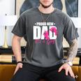 Cool Parent Apparel Proud New Dad It's A Girl Classic Fit Short Sleeve Crew Neck T-Shirt Small Men's Comfort Colors T-Shirt Pepper