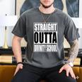 Cool Straight Outta Divinity School Graduation Shirt Men's Comfort Colors T-Shirt Pepper