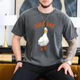 Cute Duck Dad Lover Illustration Duck Owner Men's Comfort Colors T-Shirt Pepper
