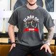 Dabbing Graduation Class Of 2018 Women Men's Comfort Colors T-Shirt Pepper