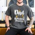 Dad Of The 1st Birthday Princess Girl 1 Years Old B-Day Men's Comfort Colors T-Shirt Pepper