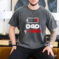 Dad Of 2 Girls Low Battery Daddy Of Two Girls Father Men's Comfort Colors T-Shirt Pepper Dad Of 2 Girls Low Battery Daddy Of Two Girls Father Men's Comfort Colors T-Shirt Pepper