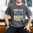 Dad To Be 2026 Loading Dad Est 2026 Promoted To Daddy Men's Comfort Colors T-Shirt Pepper