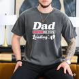 Dad To Be 2026 Loading Pink Pregnancy Reveal New Dad Daddy Men's Comfort Colors T-Shirt Pepper