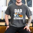 Dad Of The Astronaut Space Astronaut Birthday Family Men's Comfort Colors T-Shirt Pepper
