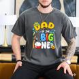 Dad Of The Big One Fishing Birthday Boy Family Party Men's Comfort Colors T-Shirt Pepper