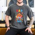Dad Of The Birthday For Boy Circus Carnival Theme Party Men's Comfort Colors T-Shirt Pepper