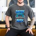 Dad Of The Birthday Boy Cool Gamer Video Game Birthday Men's Comfort Colors T-Shirt Pepper