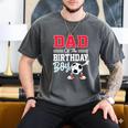 Dad Of The Birthday Boy Shirt Soccer Party Family Daddy Men's Comfort Colors T-Shirt Pepper