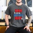 Dad Of The Birthday Boy Spider Web Birthday Party Matching Men's Comfort Colors T-Shirt Pepper