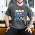 Dad Of The Birthday Boy Two The Moon Space Family Matching Men's Comfort Colors T-Shirt Pepper