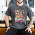 Dad Of The Birthday Capybara Boba Tea Girl Bday Party Family Men's Comfort Colors T-Shirt Pepper