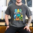 Dad Birthday Crew Sea Ocean Fish Aquarium Bday Party Men's Comfort Colors T-Shirt Pepper