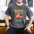 Dad Of The Birthday Girl Kids Cute Capybara Bday Family Men's Comfort Colors T-Shirt Pepper
