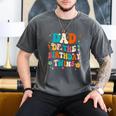 Dad Of The Birthday Twins Boys Girls Party Retro Bday Men's Comfort Colors T-Shirt Pepper