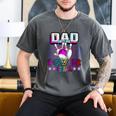 Dad Of The Bowler Girl Matching Family Bowling Birthday Men's Comfort Colors T-Shirt Pepper
