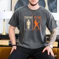 Your Dad My Dad Guitar Guitarist Rock Father's Day Men's Comfort Colors T-Shirt Pepper