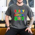 Dad And Mom Daddy Of The Birthday Boy Tee Melon Family Party Men's Comfort Colors T-Shirt Pepper