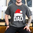 Dad Santa Christmas Family Matching Pajamas Papa Xmas Father Short Sleeve Men's Comfort Colors T-Shirt Pepper