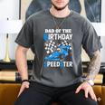Dad Shirt Two Fast Two Curious Racing Cars Birthday Men's Comfort Colors T-Shirt Pepper