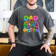 Dad Of The Slime Queen Birthday Family Matching Party Men's Comfort Colors T-Shirt Pepper