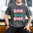 Dad Of Sweet One First Birthday Matching Family Donut Theme Men's Comfort Colors T-Shirt Pepper