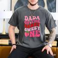 Dada Of The Berry Sweet One Strawberry First Birthday Men's Comfort Colors T-Shirt Pepper