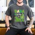 Dada Of The Three Rex Birthday Dinosaur Family Matching Men's Comfort Colors T-Shirt Pepper