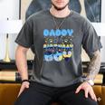 Daddy Of The Bday Boy Blue Dog Theme Party Family Matching Men's Comfort Colors T-Shirt Pepper