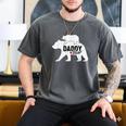 Daddy Bear Fathers Day Cute Baby Cub Papa Dad-a Pops Small Men's Comfort Colors T-Shirt Pepper