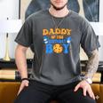 Daddy Of The Birthday Boy Milk And Cookies Lover Men's Comfort Colors T-Shirt Pepper